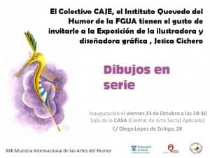 Invitación exposición Jesica Cichero